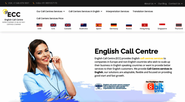 englishcallcentre.com