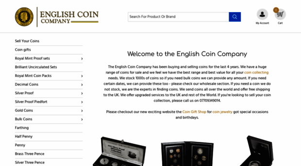 englishcoincompany.com