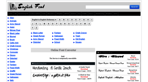 englishfont.com