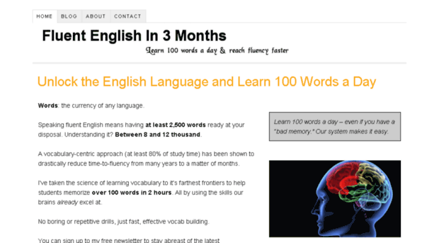 englishin3months.com