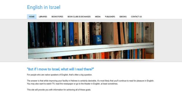 englishinisrael.com