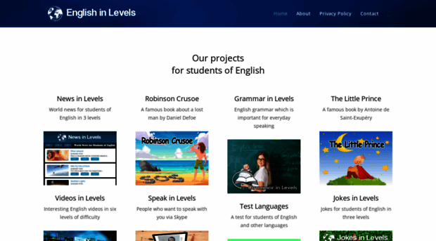 englishinlevels.com