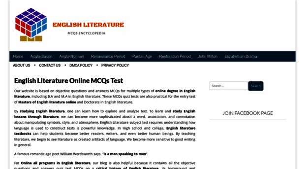 englishliteraturemcqs.com