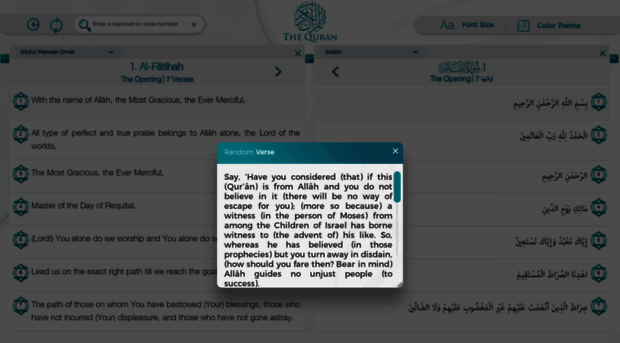 englishquran.com
