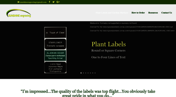 engravedplantlabels.com