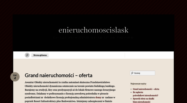 enieruchomoscislask.wordpress.com