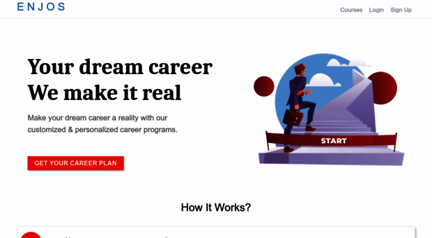 enjos.in - E N J O S - Make your dream ca... - E N J O S