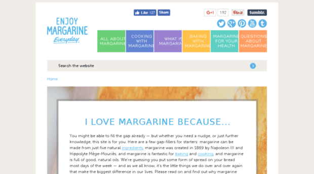 enjoymargarineeveryday.com