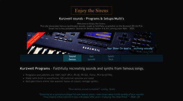 enjoythesirens.com