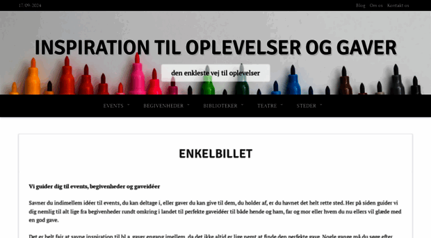 enkelbillet.dk