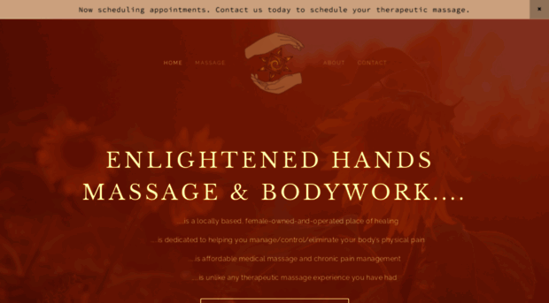 enlightenedhandsmassage.com