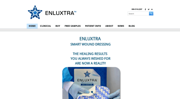 enluxtrawoundcare.com