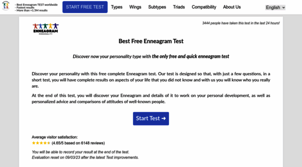 enneagrampersonalitytest.org