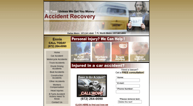 ennis.accidentrecovery.org