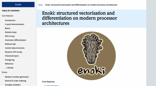 enoki.readthedocs.io - Enoki: structured vectorizatio... - Enoki ...