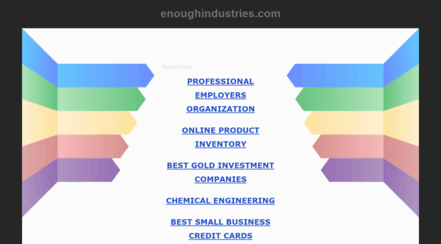 enoughindustries.com