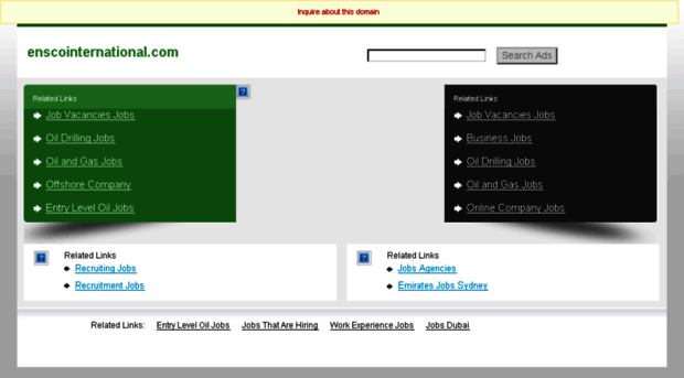 enscointernational.com