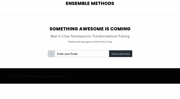 ensemblemethods.com