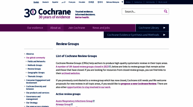 ent.cochrane.org