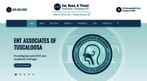 entassociatestuscaloosa.com