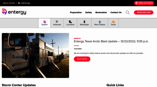 entergystormcenter.com