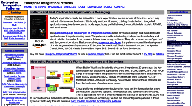 enterpriseintegrationpatterns.com