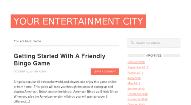 entertainementcity.com