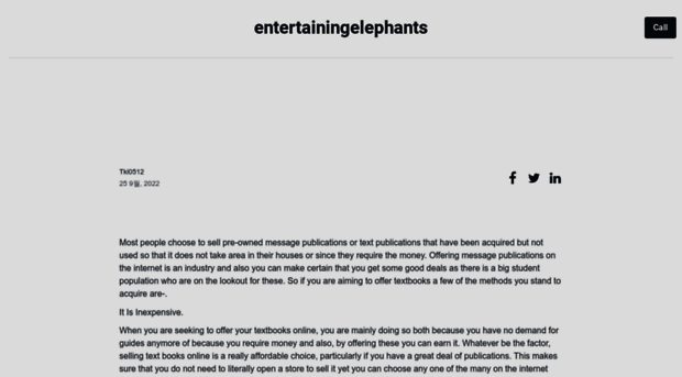 entertainingelephants.com