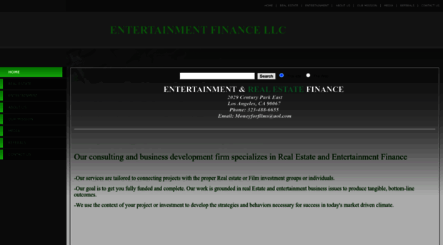 entertainmentfinancellc.com