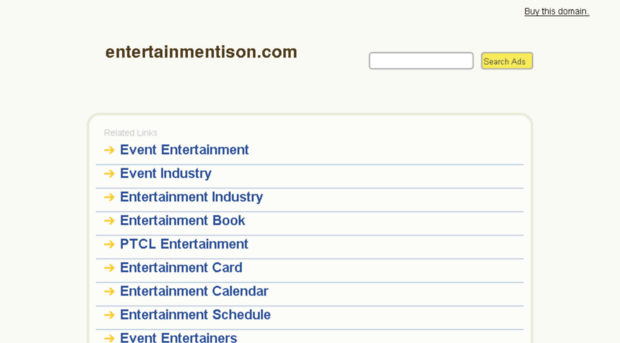entertainmentison.com