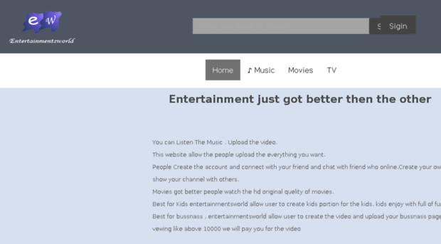 entertainmentsworld.com