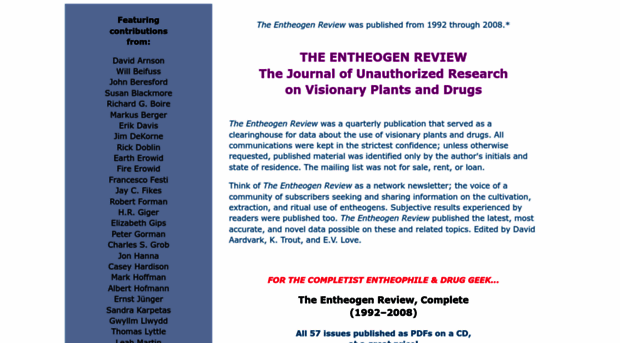 entheogenreview.com