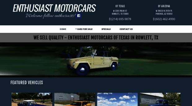 enthusiastmotorcars.com