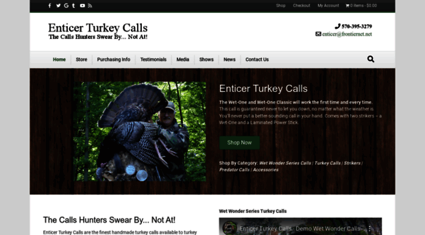 enticerturkeycalls.com