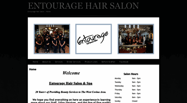 entouragehairsalon.com