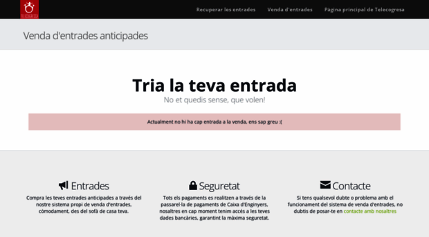 entrades.telecogresca.com