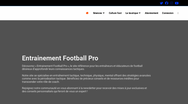 entrainementfootballpro.fr