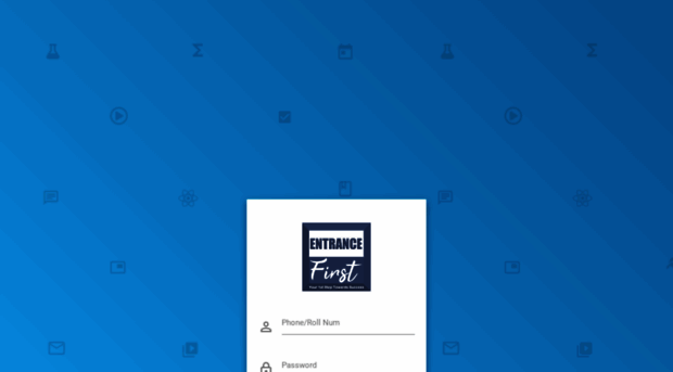 entrancefirst.ezexam.in