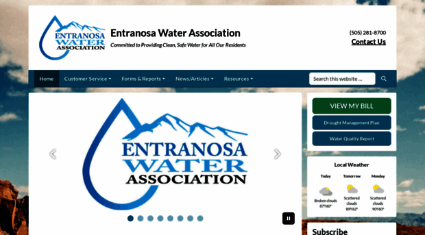 entranosawater.com