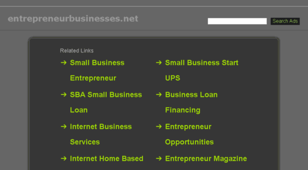 entrepreneurbusinesses.net