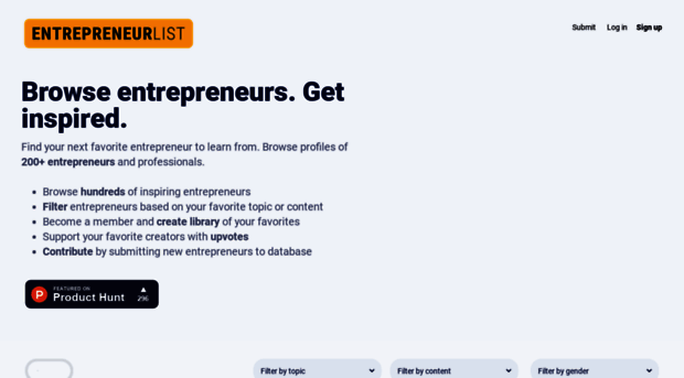 entrepreneurlist.io