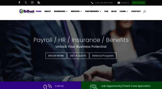 entrustpayroll.com