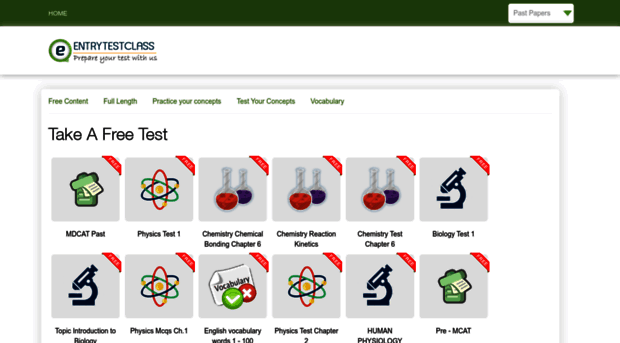 entrytestclass.com