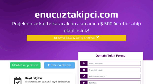 enucuztakipci.com