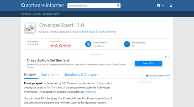 envelope-xpert.software.informer.com