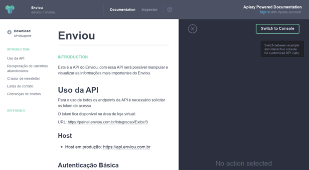 enviou.docs.apiary.io