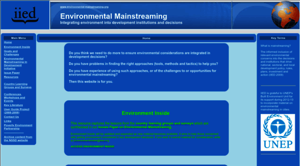 environmental-mainstreaming.org