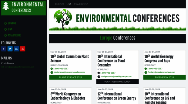 environmentalconferences.org