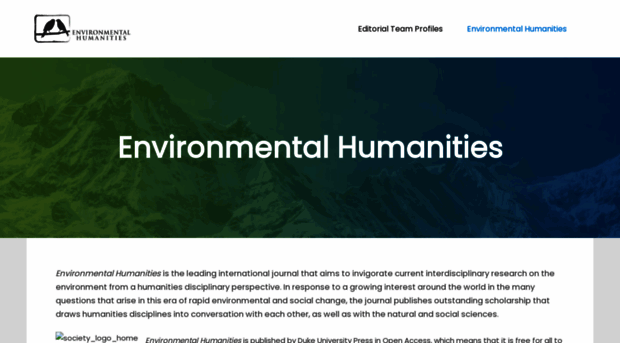 environmentalhumanities.org