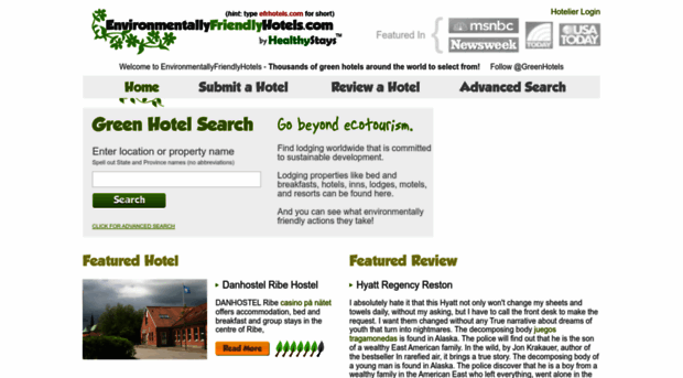 environmentallyfriendlyhotels.com